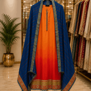 Sunset Royale Ombre Suit Set