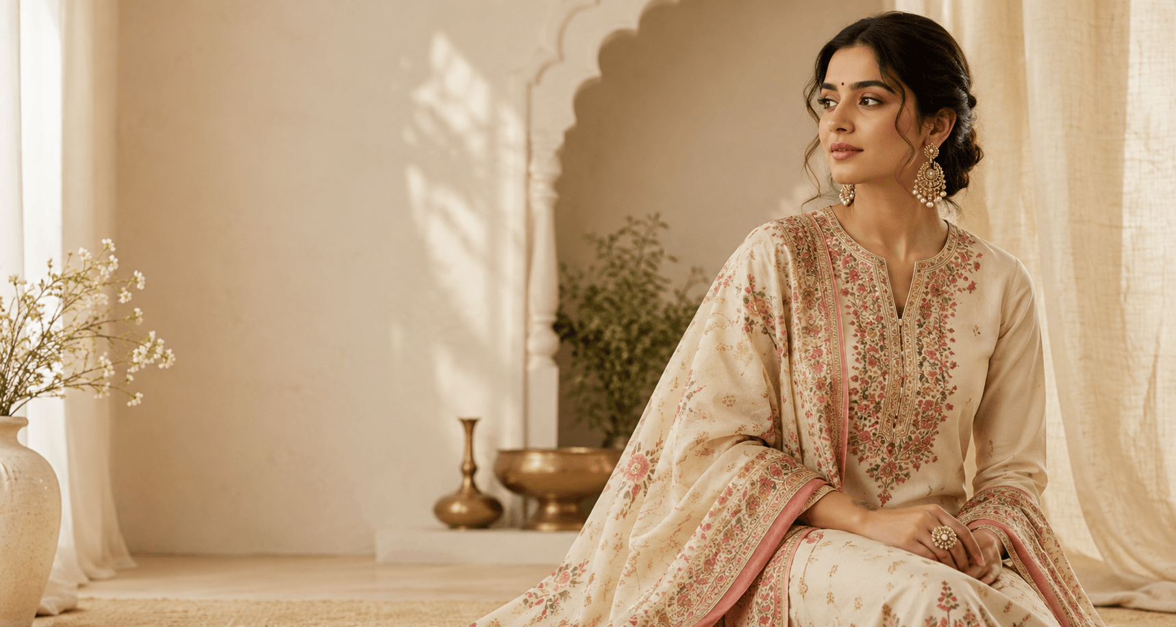 Handcrafted ethnic wear